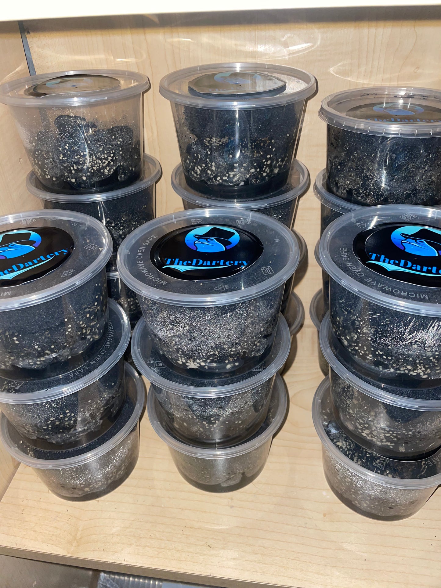 Springtail Cultures 16oz made with Charcoal